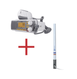UNIDEN UM385KIT5101 Kit de radio UM385  mas antena marina de