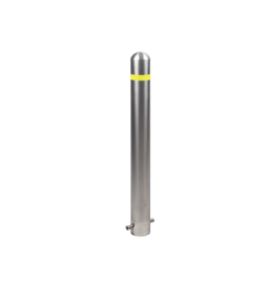 AccessPRO XB900FO Bolardo Fijo de Acero Inoxidable de 900 mm