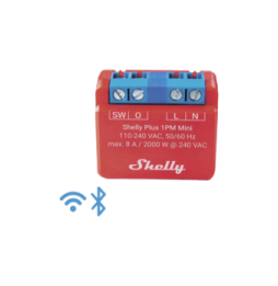 SHELLY SHELLYPLUS1PMMINI Mini Interruptor inteligente con Wi