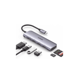 UGREEN 20956A HUB USB-C (Docking Station) 6 en 1 / HDMI 4K30