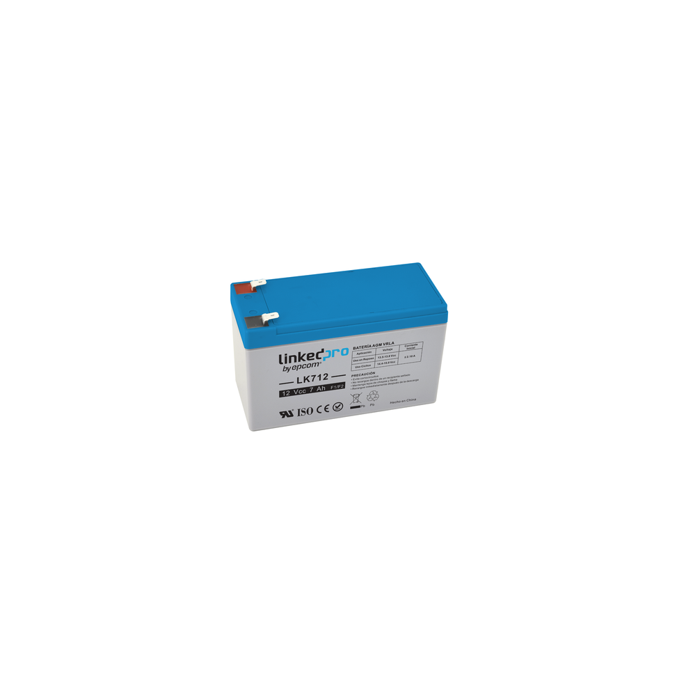 LINKEDPRO BY EPCOM LK712 Bateria 12 Vcc / 7 Ah / UL / Tecnol