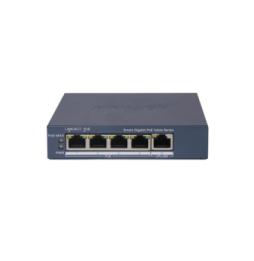 DS3E1505PEIM Switch Gigabit PoE / Administrable / 4 Puertos 10/100/1000 Mbps PoE af/at / 1 Puerto 10/100/1000 Mbps Uplink /