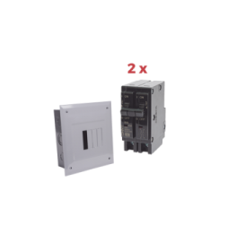 KITC2Q420E Kit Centro de Carga 4P para empotrar...