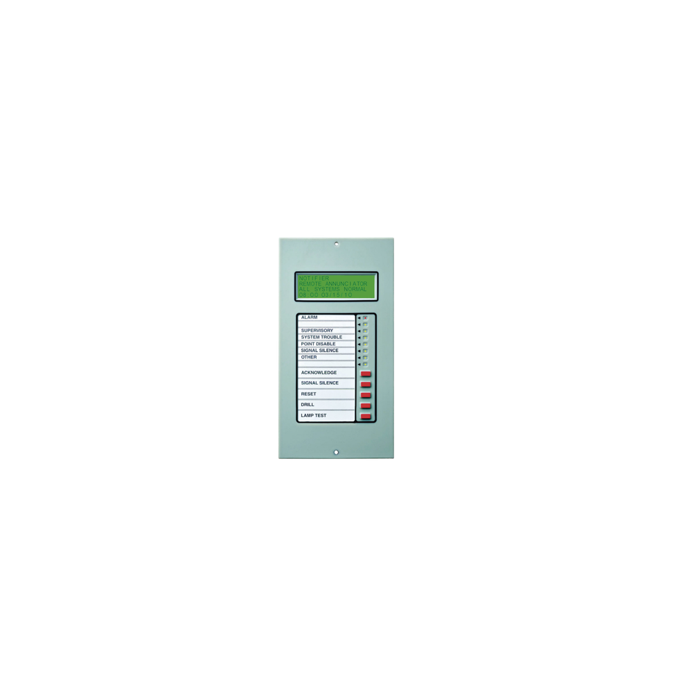 LCD280 Anunciador Remoto de 80 Caracteres / Compatible con NFS-320 NFS-320-SP NFS2-640 y NFS2-640-SP NFS2-3030 y NFS2-3030-S