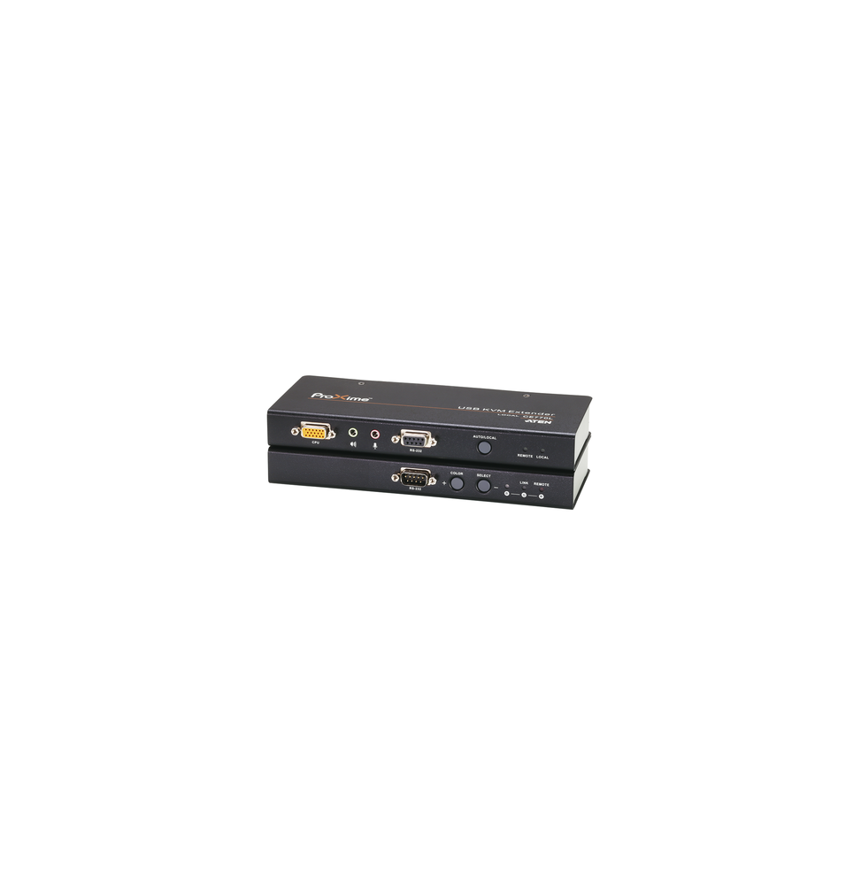 CE770 Kit Extensor KVM  VGA/Audio  Cat5e  300m 1280 x 1024  Deskew Puertos RS232  Funcin de compensacin de seal