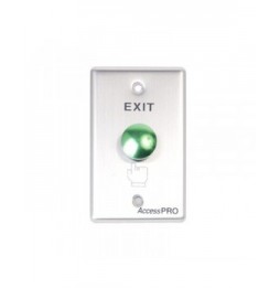 AccessPRO APBRV Boton Redondo Color Verde (IP65)