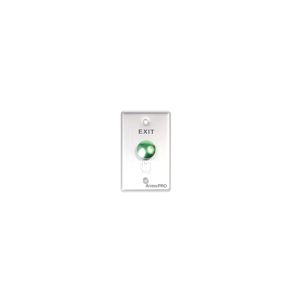 AccessPRO APBRV Boton Redondo Color Verde (IP65)