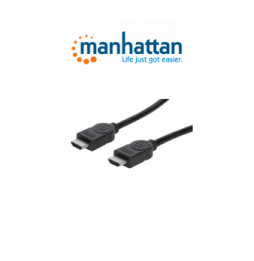 MANHATTAN MAN1760043 MANHATTAN 306133 Cable HDMI de alta velocidad de 5m / Macho a macho / Blindado / Color negro / Reso