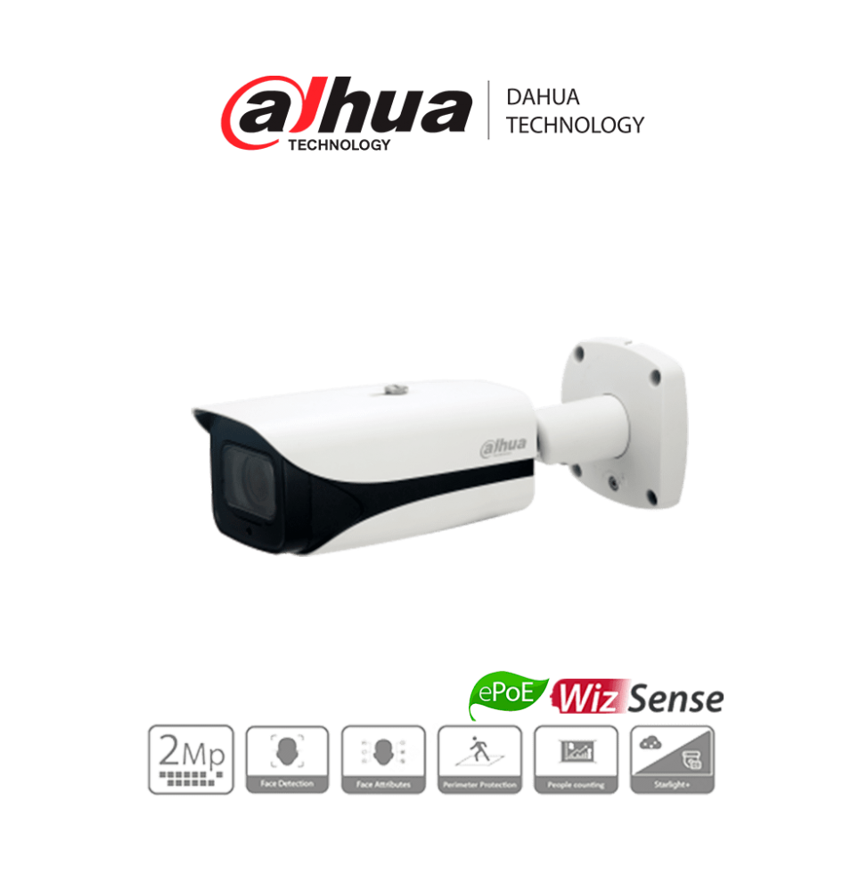 DAHUA DHIPCHFW5241EZE DAHUA IPC-HFW5241E-ZE - Camara IP Bullet 2 MP/ WizMind S/