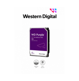 WESTERN DIGITAL WD64PURZ  WESTERN DIGITAL WD64PURZ - Disco Duro de 6 TB Purple/