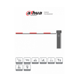 DAHUA DHT0960011 Dahua IPMECD-0232-RM30 Barrera Vehicular Derecha/ Servo Motor/ Tiempo de apertura ajustable a 1S/ 5 Mil