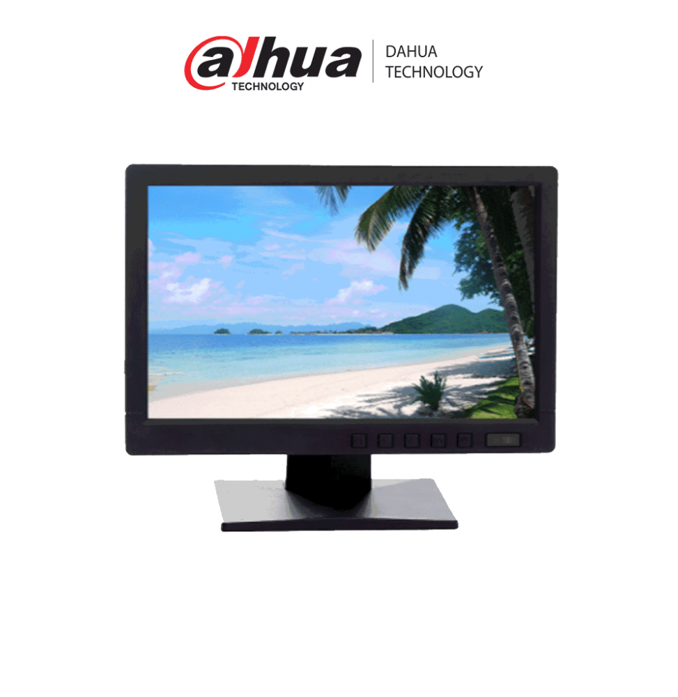 DAHUA DHT4470001 DAHUA DH-LM10-V100 - Monitor LCD de 10 Pulgadas/ Especial para DVRs Moviles/ Optimizado Operacion conti