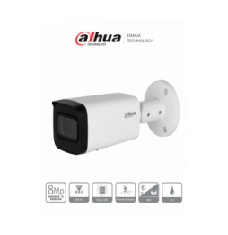 DAHUA DHT0030151 DAHUA DH-IPC-HFW2841T-ZS Cmara IP Bullet de 8 Megapxeles/ Motorizado/ IR de 60 Mts/ 113/ H.265/ SMD/ Pr