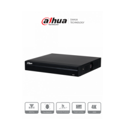 DAHUA DHT0190011 DAHUA DHI-NVR4108HS-8P-4KS3 NVR de 8 Megapixeles/ 4k/ 8 Canales IP/ 8 Puertos PoE/ Rendimiento de 160 M