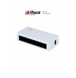 DAHUA DHT3700009 DAHUA PFS3008-8GT-L - Switch para Escritorio 8 Puertos/ Gigabit Ethernet/ 10/100/1000/ Diseo Compacto/