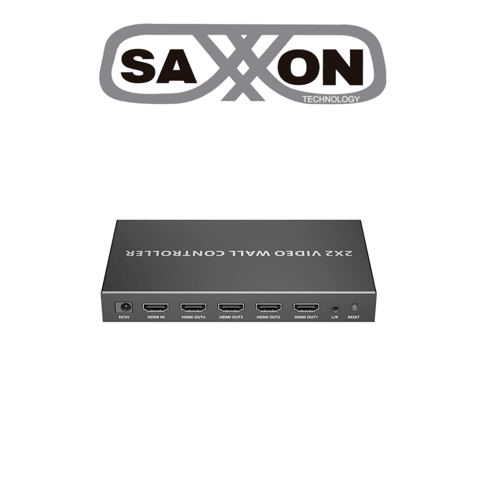 SAXXON SXN0610002 SAXXON LKV104VW- Controlador de Videowall de 2 x 2/ Resolucin 1080p a 60 Hz/ Distribuye 1 Entrada HDMI