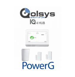 QOLSYS QLS2480005 QOLSYS IQ4HUB PACK - Paquete que contiene Sistema de Alarma IQ HUB autocontenido   con pantalla tctil