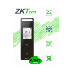 ZKTECO ZKT0810078 ZKTECO SpeedFaceV3LQR - Control de Acceso y Asistencia Facial Visible Light / 500 rostros / 3 000 QR