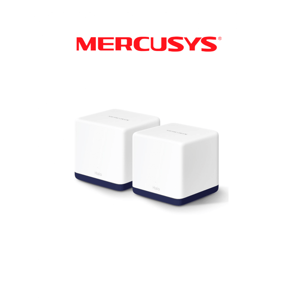 MERCUSYS MER4220002 MERCUSYS Halo H50G (2 pack) - Sistema Wi-Fi Mesh AC1900 para Todo el Hogar   Red Unificada   Roaming