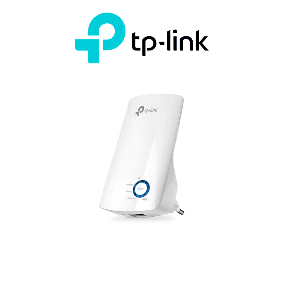 TP-LINK TPL4220001 TP-LINK TL-WA850RE - Repetidor Inalambrico Universal de seal WiFi  Hasta 300Mbps en 2.4GHz  2 antenas