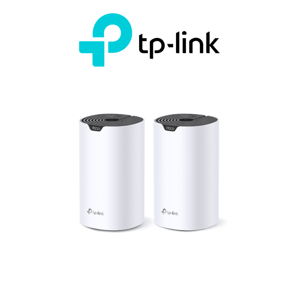 TP-LINK TPL4220016 TP-LINK DECO S7 2 PACK - Kit 2 Routers Inalmbricos MESH Interior para Hogar / Doble Banda Wi-Fi 5 AC1