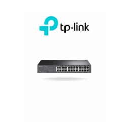 TP-LINK TPL3700008 TP-LINK TL-SF1024D - Switch no administrable de 24 puertos 10/100 Mbps para escritorio/rack