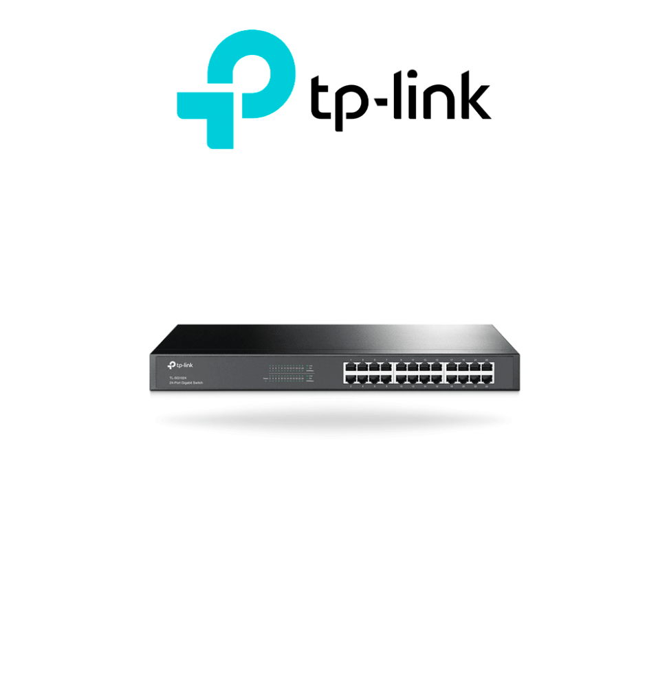 TP-LINK TPL3700015 TP-LINK TL-SG1024 - Switch Gigabit no administrable de 24 puertos 10/100/1000 Mbps.