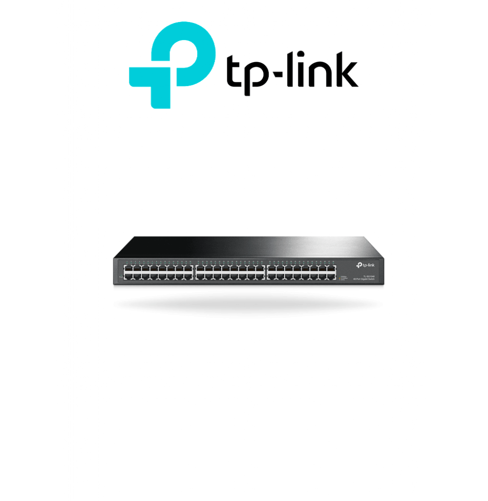 TP-LINK TPL3700017 TP-LINK TL-SG1048 - Switch Gigabit no administrable de 48 puertos 10/100/1000 Mbps.