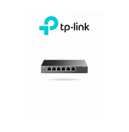 TP-LINK TPL3720006 TP-LINK TL-SF1006P - Switch PoE No Administrable/ 6 Puertos Fast Ethernet/ 4 Puertos PoE AF & AT/ Sum