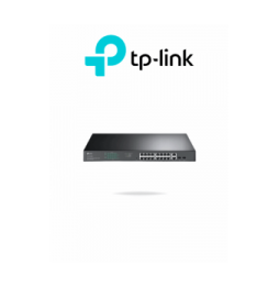 TP-LINK TPL3720013 TP-LINK TL-SG1218MPE - Switch JetStream de 16 puertos 10/100/1000Mbps y PoE af/at  2 puertos SFP hast