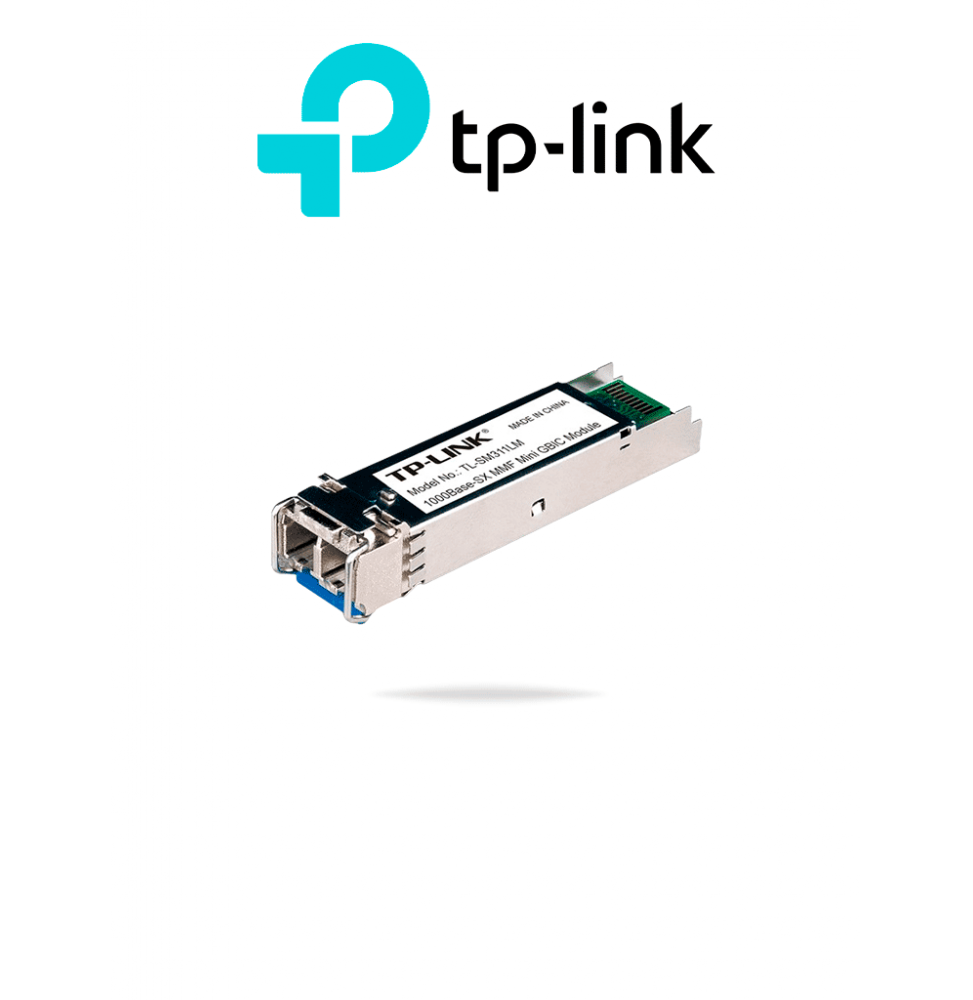 TP-LINK TPL4160001 TP-LINK TL-SM311LM - Transceptor mini-GBIC SFP   Duplex Multimodo 1GBase   Distancia 550 metros   Con