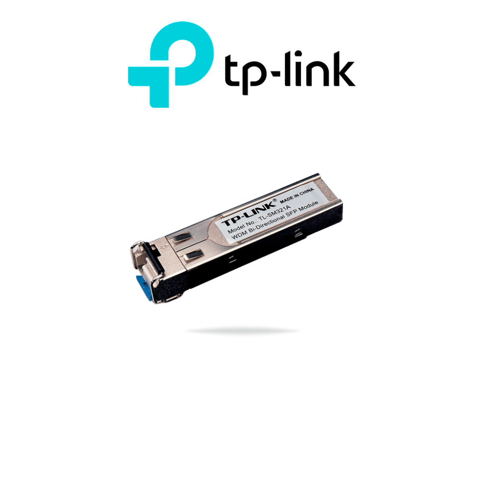 TP-LINK TPL4160003 TP-LINK TL-SM321A - Transceptor mini-GBIC   SFP WDM Bi-Direccional   Monomodo 1GBase   Distancia 10 K