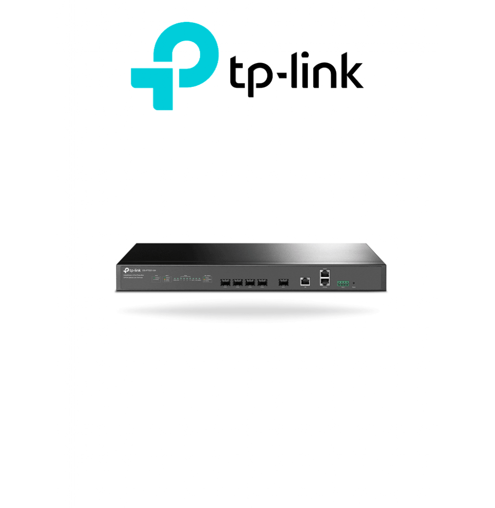 TP-LINK TPL3680001 TP-LINK DS-P7001-04 - Delta Stream - OLT de 4 puertos GPON / Conexin de hasta 512 ONUs / 1 Puerto Gig