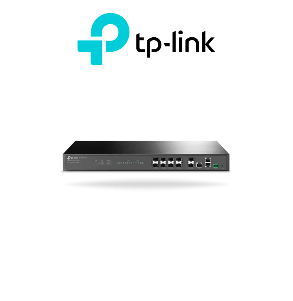 TP-LINK TPL3680002 TP-LINK DS-P7001-08 - DeltaStream - OLT de 8 puertos GPON   Conexin de hasta 1 024 ONUs   1 Puerto Gi