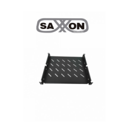 SAXXON SXN0420016 SAXXON SXCH19X1UR600 - Charola ventilada para gabinete y rack de 19" / 1UR / 60 cm de profundidad / 4