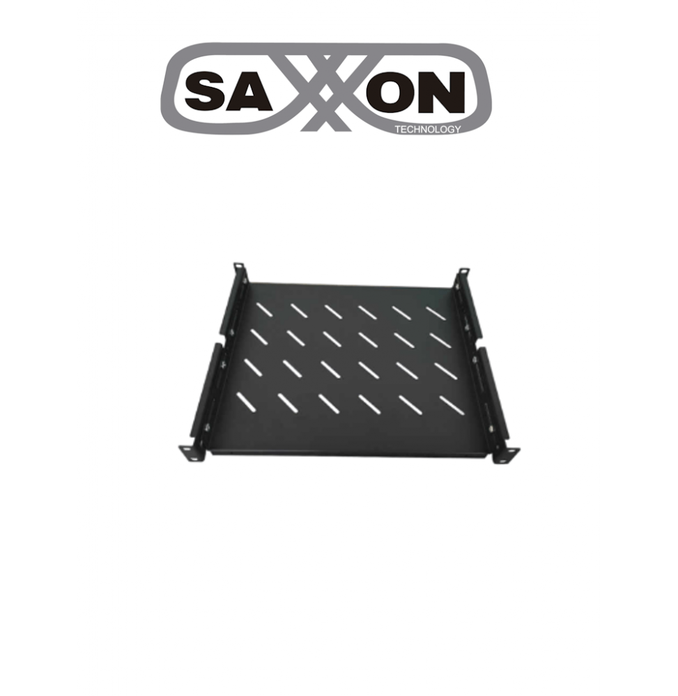 SAXXON SXN0420016 SAXXON SXCH19X1UR600 - Charola ventilada para gabinete y rack de 19" / 1UR / 60 cm de profundidad / 4