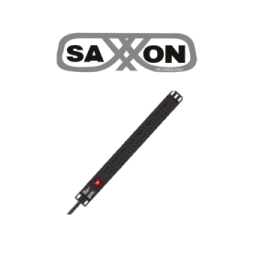 SAXXON SXN0420020 SAXXON SXPDU8P10A - Barra de 8 contactos individuales / 10A / Proteccin contra rayos / Aleacin de alum