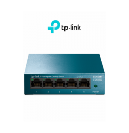 TP-LINK LS105G TP-LINK LS105G - Switch de escritorio Gigabit de 5 puertos 10/100