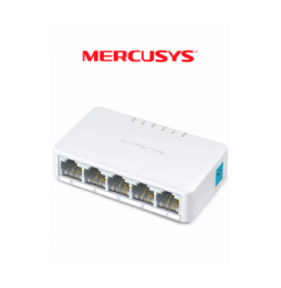 MERCUSYS MS105 MERCUSYS MS105 -   Switch no administrable para escritorio con 5