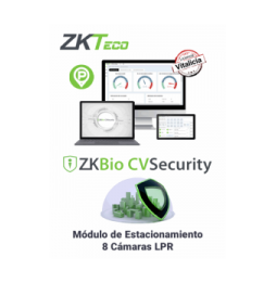 ZKTECO ZKBioCVPARKP8 ZKTECO ZKBIOCVPARKLPR8 - Modulo Vitalicio de acceso por pla