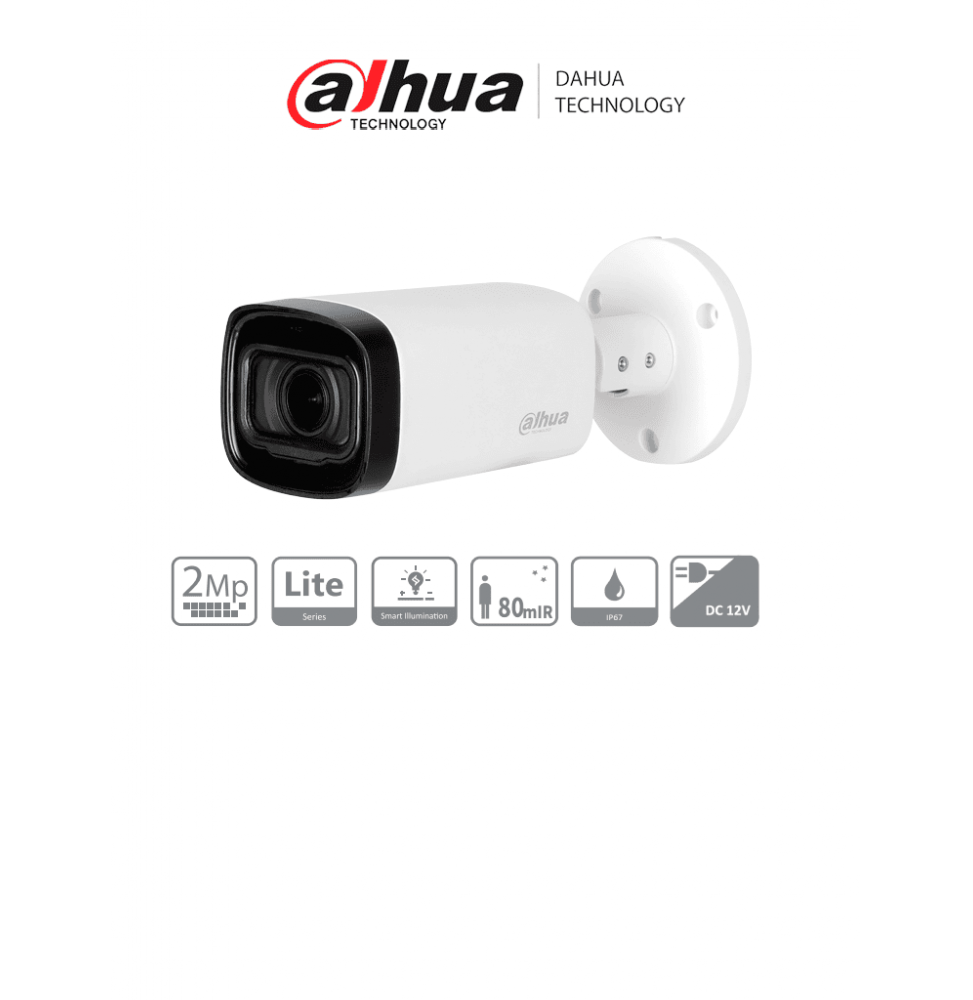 DAHUA DHHACHFW1200RNZ2712S6 DAHUA HAC-HFW1200RN-Z-2712-S6 - Camara Bullet de 2 M