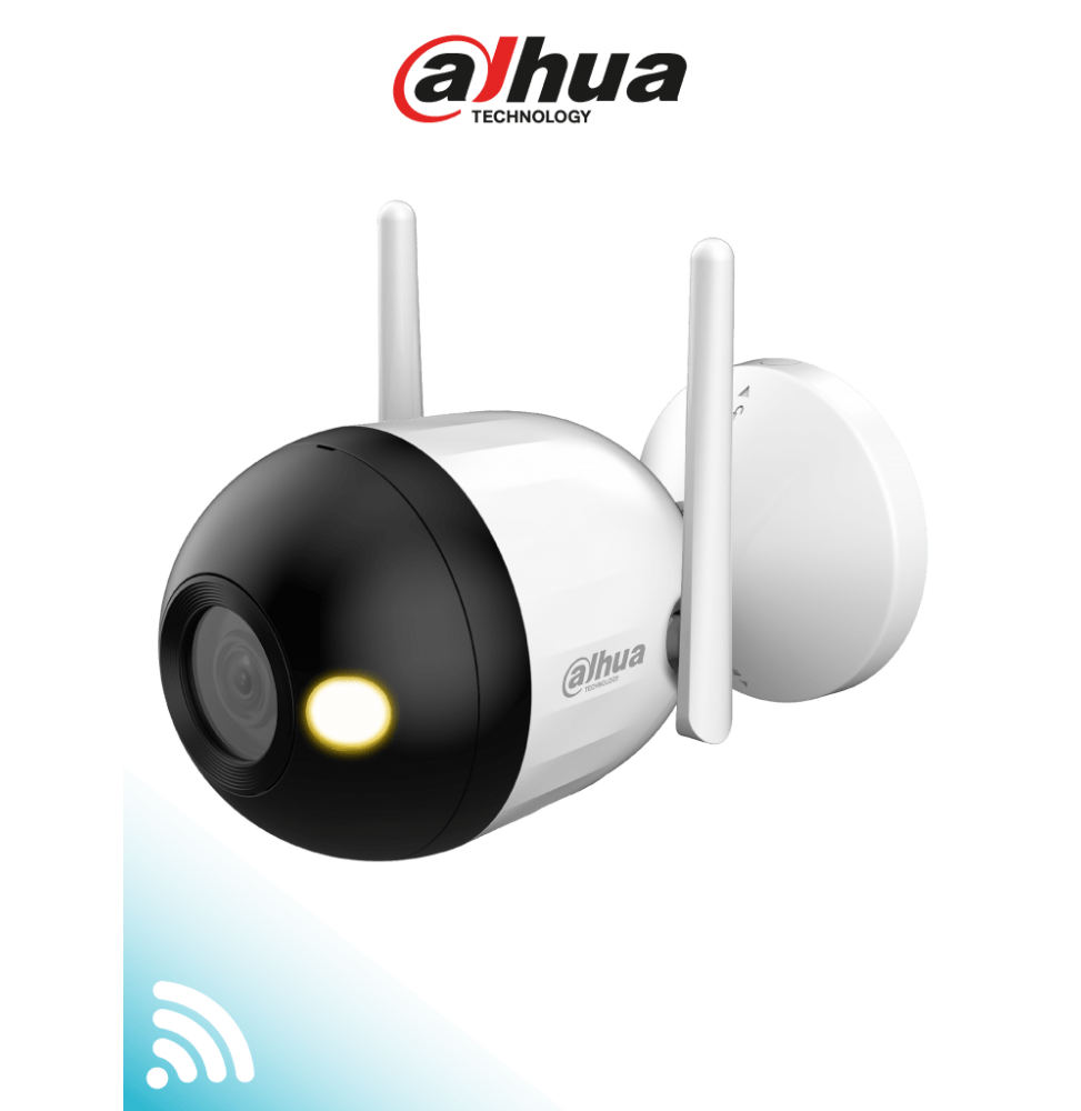 DAHUA DHF2CLED DAHUA DH-IPC-F2CN-LED-0280B - Cmara IP Bullet Wifi de 2 Megapxele