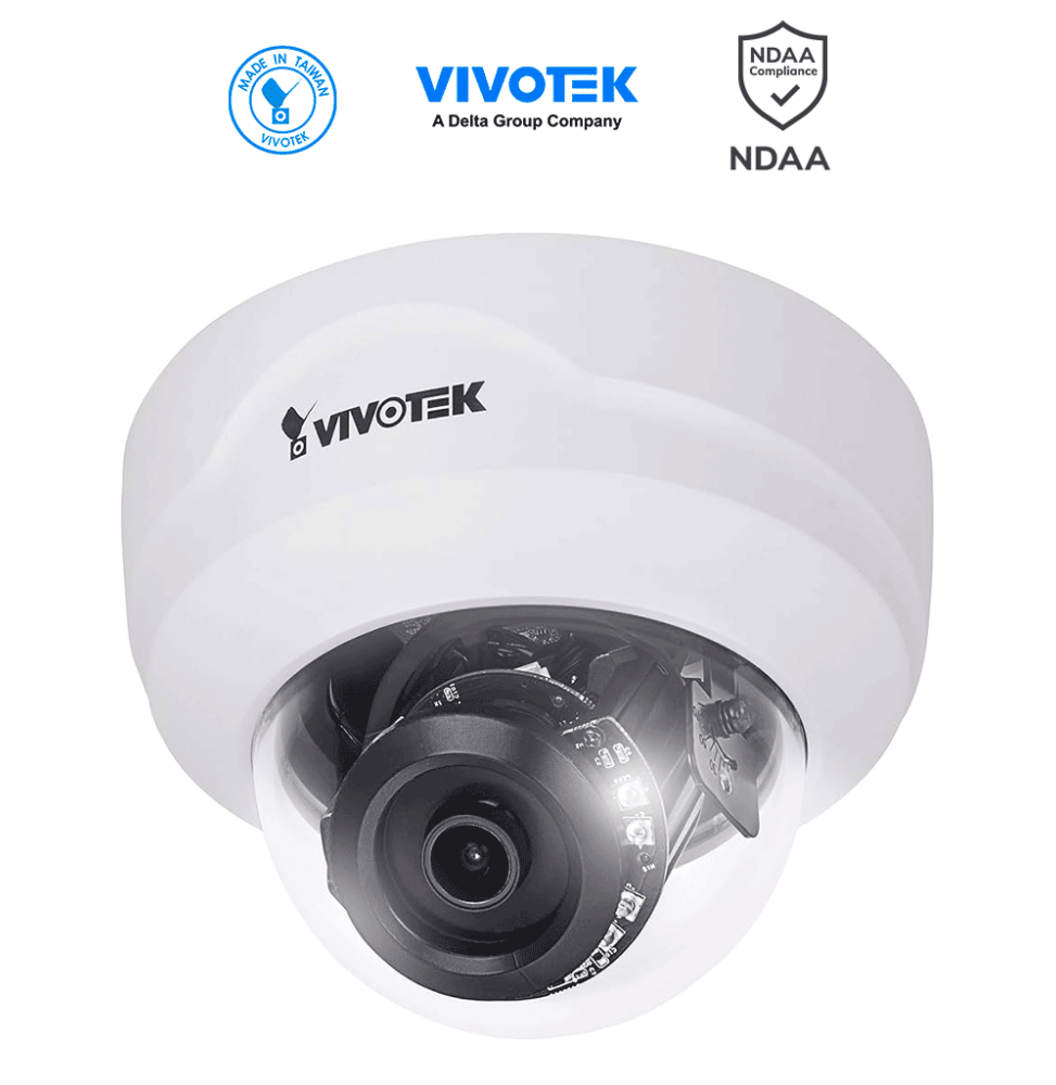 VIVOTEK  FD8169A VIVOTEK FD8169A - Cmara IP Domo Interior 2 MP Full HD con lente