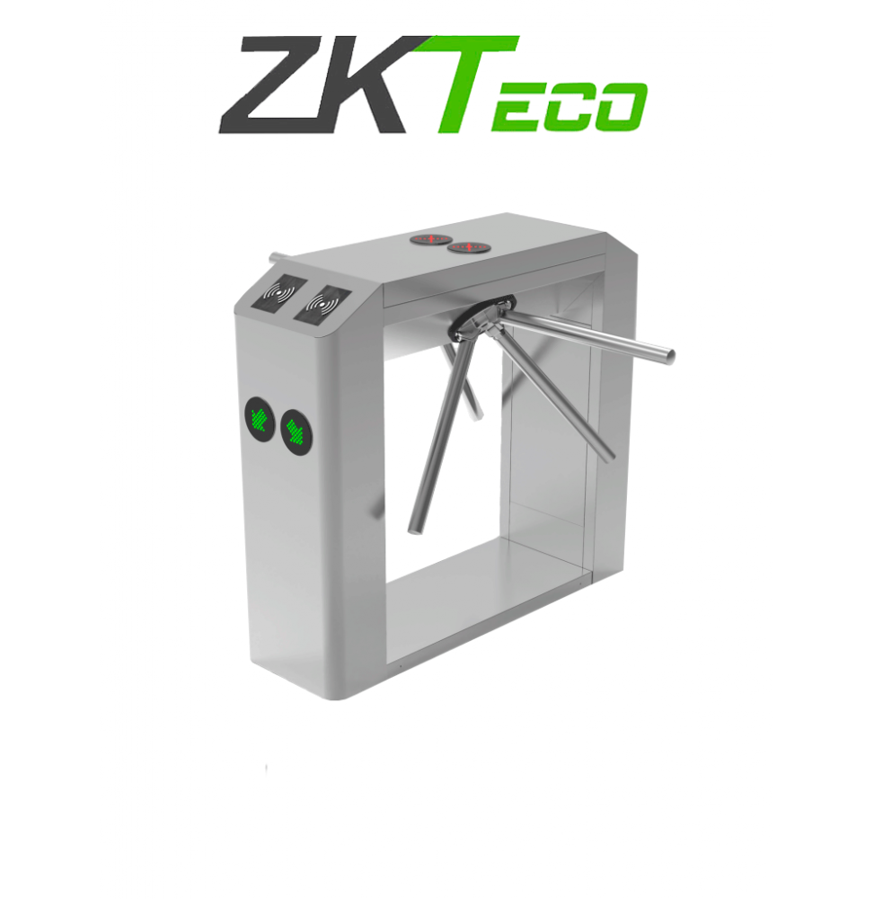 ZKTECO TS2200PRO ZKTECO TS2200PRO - Torniquete Trpode Doble Carril Bidireccional