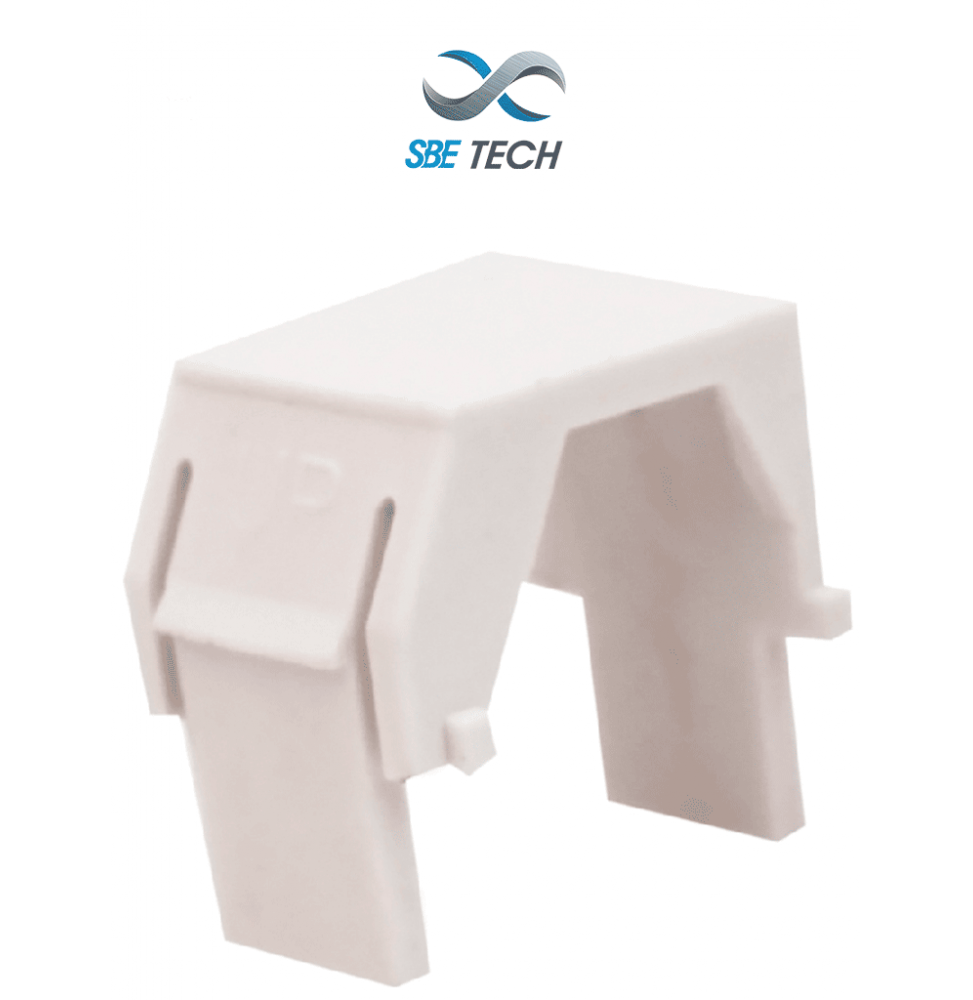 SBE TECH SBEBLANKWT SBETECH BLANKWT - Inserto para faceplate color blanco (1 pie