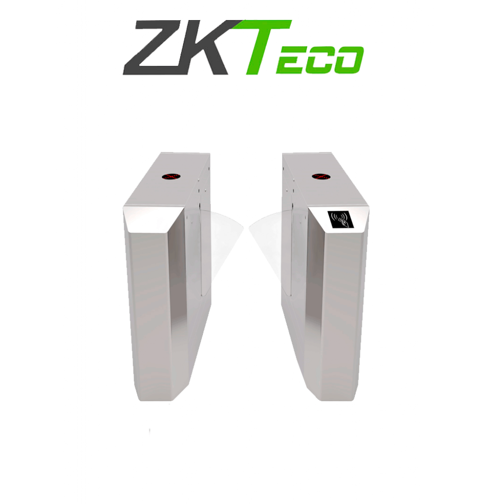 ZKTECO FBL200 ZKTECO FBL200 - Barrera Peatonal Bidireccional / Acero SUS304 / Al