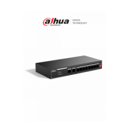 DAHUA DHSF1010LP DAHUA SF1010LP - Switch PoE de 10 Puertos Fast Ethernet/ 8 Puer