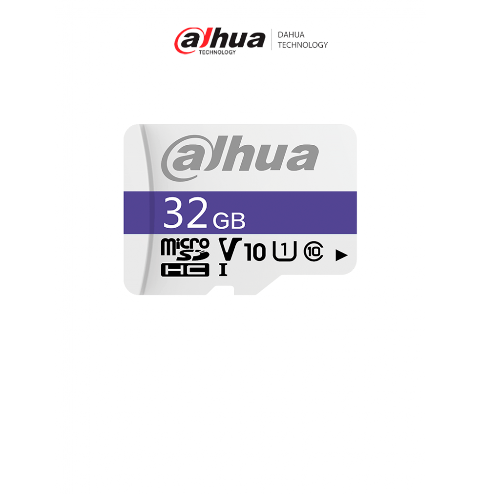 DAHUA DHITFC10032GB DAHUA DHI-TF-C100/32GB - Dahua Memoria Micro SD de 32 GB UHS