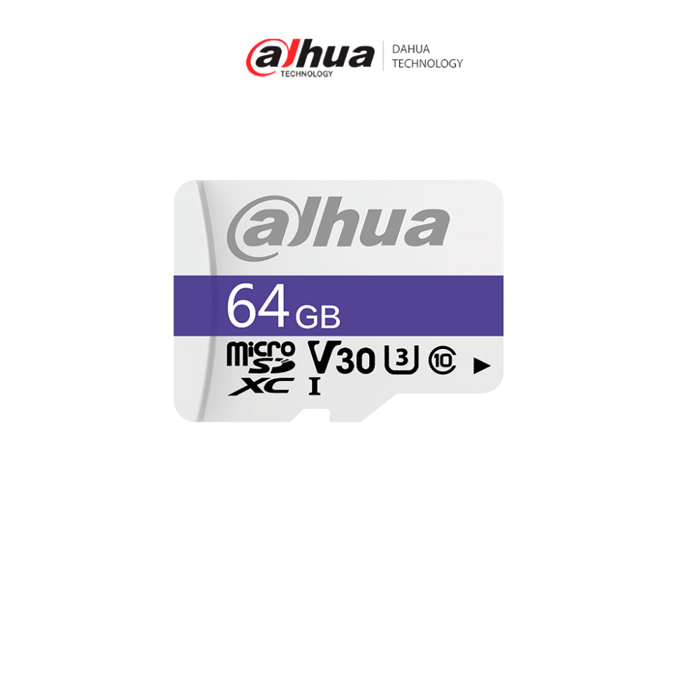 DAHUA DHITFC10064GB DAHUA DHI-TF-C100/64GB - Dahua Memoria Micro SD de 64 GB UHS