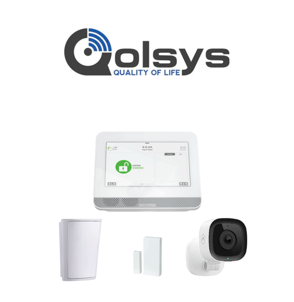 QOLSYS QOLSYSVB QOLSYS IQ4 HUB Video Basico - Paquete que contiene Sistema de Al